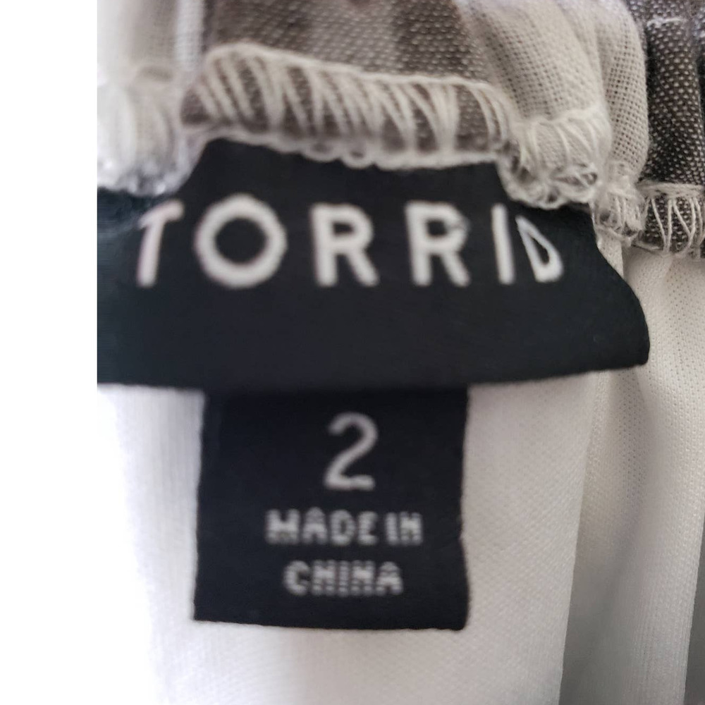 Torrid Peasant Midi Seersucker Gingham Midi Dress - Picture 7 of 10